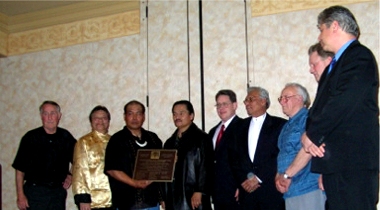 Professor Chow Memorial Plaque Group